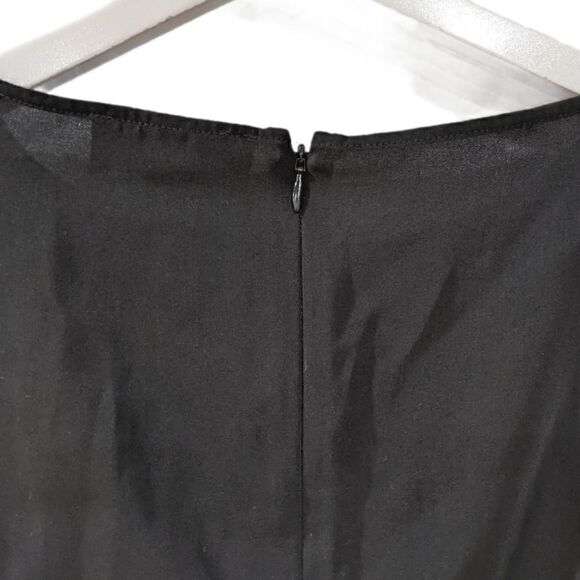 NWT Laundry By Shelli Segal Los Angeles Women's Black Lace Midi Dress Size 2 - Picture 4 of 7